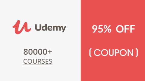 Udemy Coupon Code: Upto 95% OFF Coupons Today